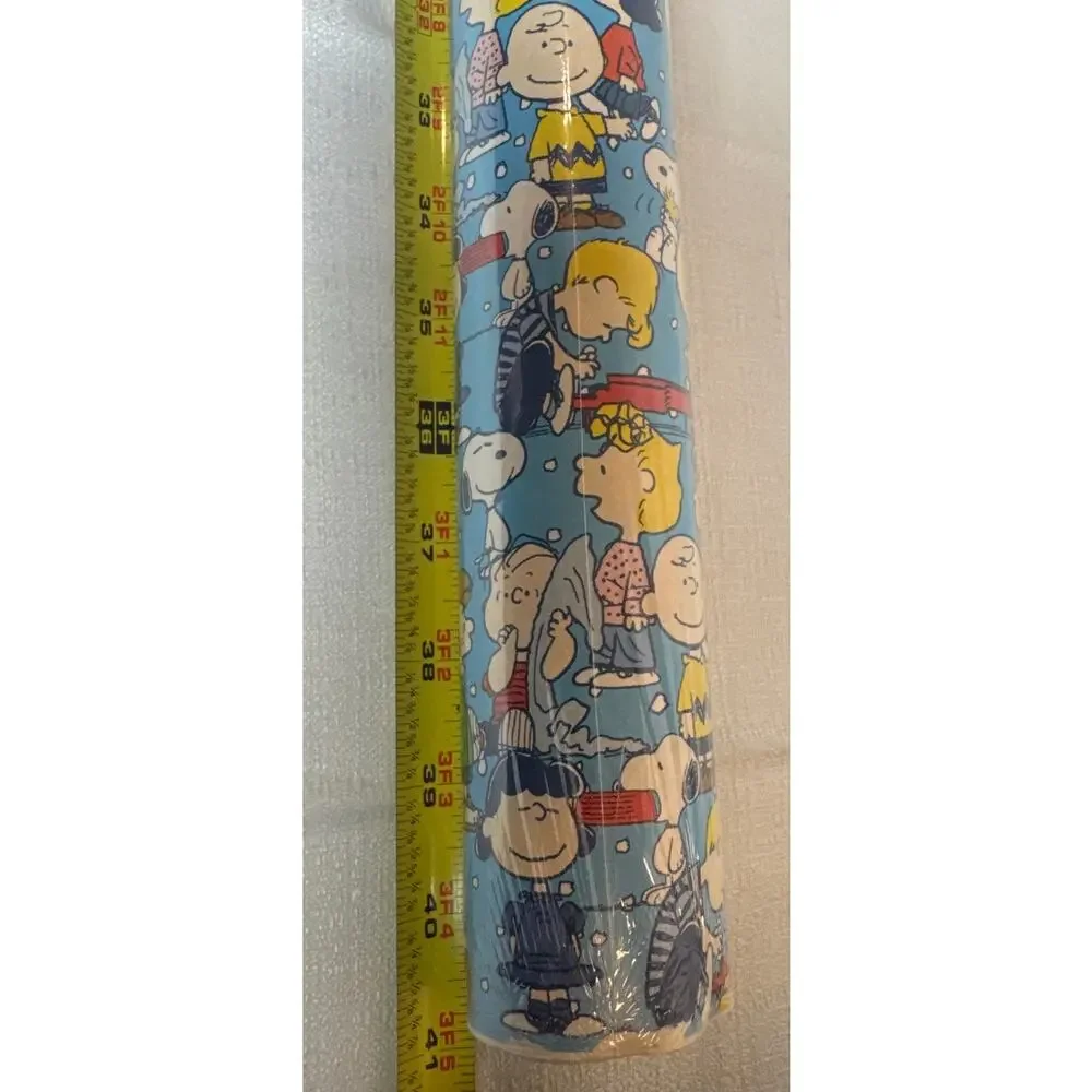 Peanuts Gang Birthday Party Wrapping paper 50 sqft 41